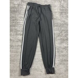 For Better Days Pants Womens‎ Medium Gray Jogger Pull On Drawstring Track